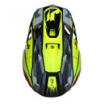 CASCO JUST1 J-40 SHOOTER CAMO / ROJO / NEGRO